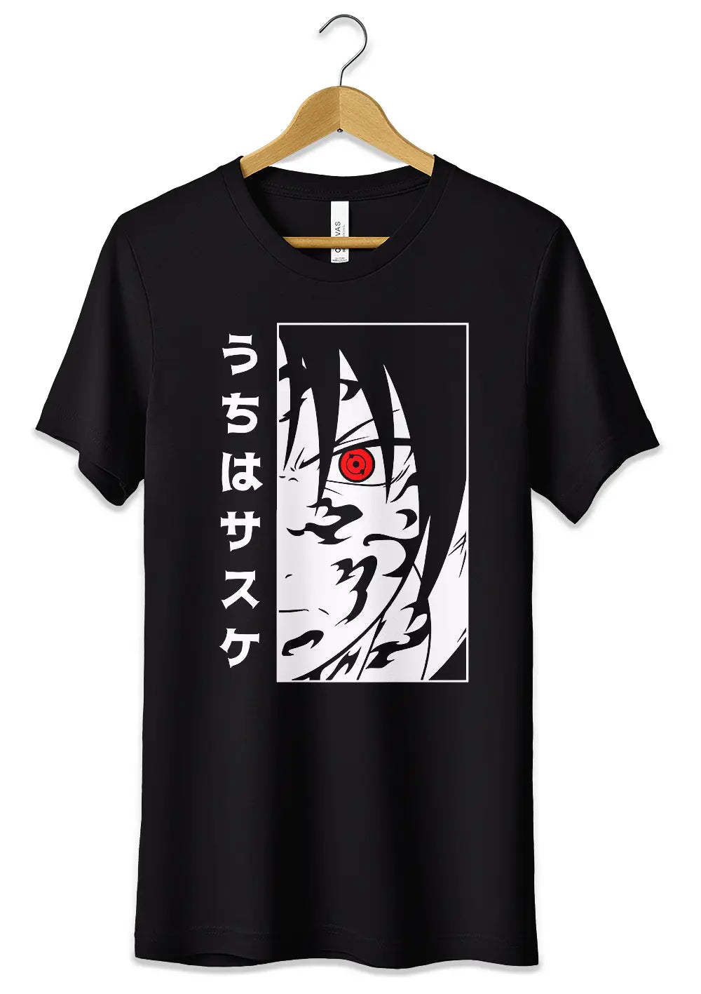 T-Shirt Maglietta Sasuke Naruto Anime Manga