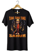 T-Shirt Maglietta Tung Tung Tung Sahur TikTok Brainrot