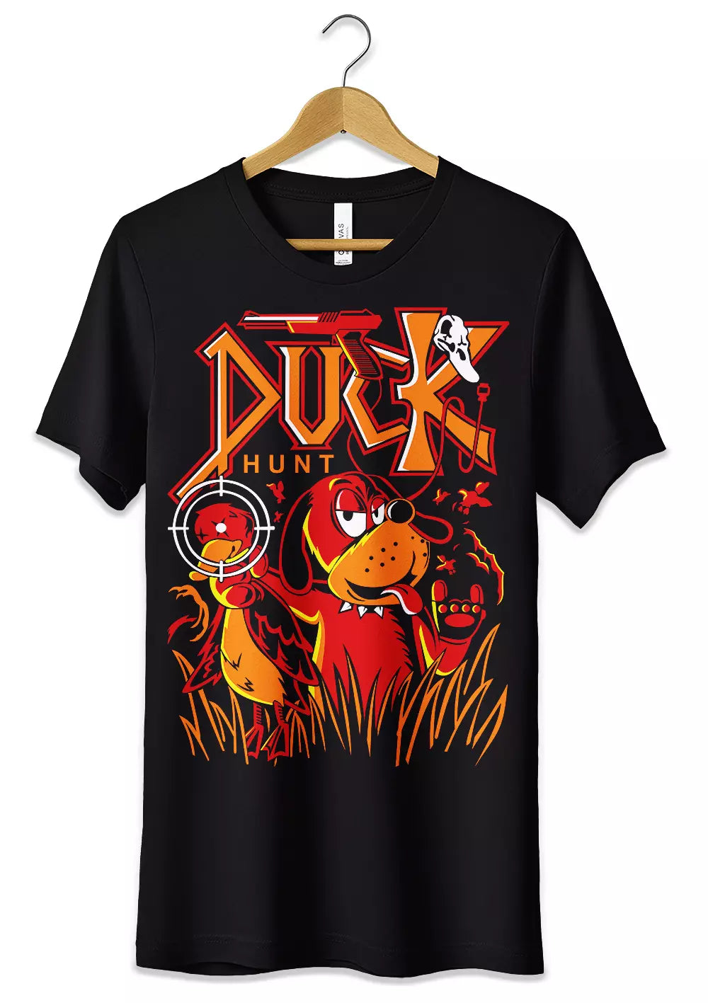 T-Shirt Maglietta Videogames Duck Hunt